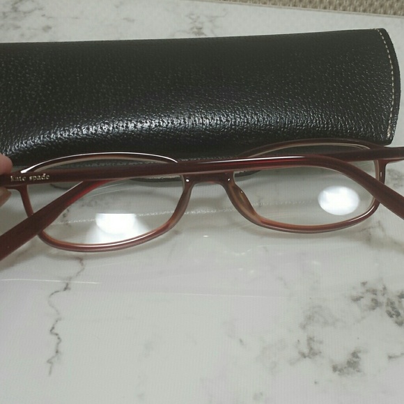 Kate Spade Madison Red Frame Glasses main image 4